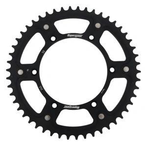 Supersprox rear sprocket 47 teeth steel/aluminum with black inner ring Fantic XX/XE 125 2021 & Yamaha YZ/YZ F 125/250/450 99-