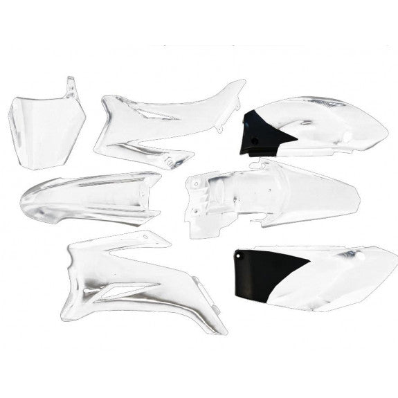 Airtime plastic kit White Yamaha TTR 110 08-19