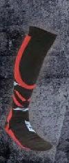FM Racing MX-Socken kurz Schwarz für Crossstiefel Größe 37 - 41 - MxProStoreParts