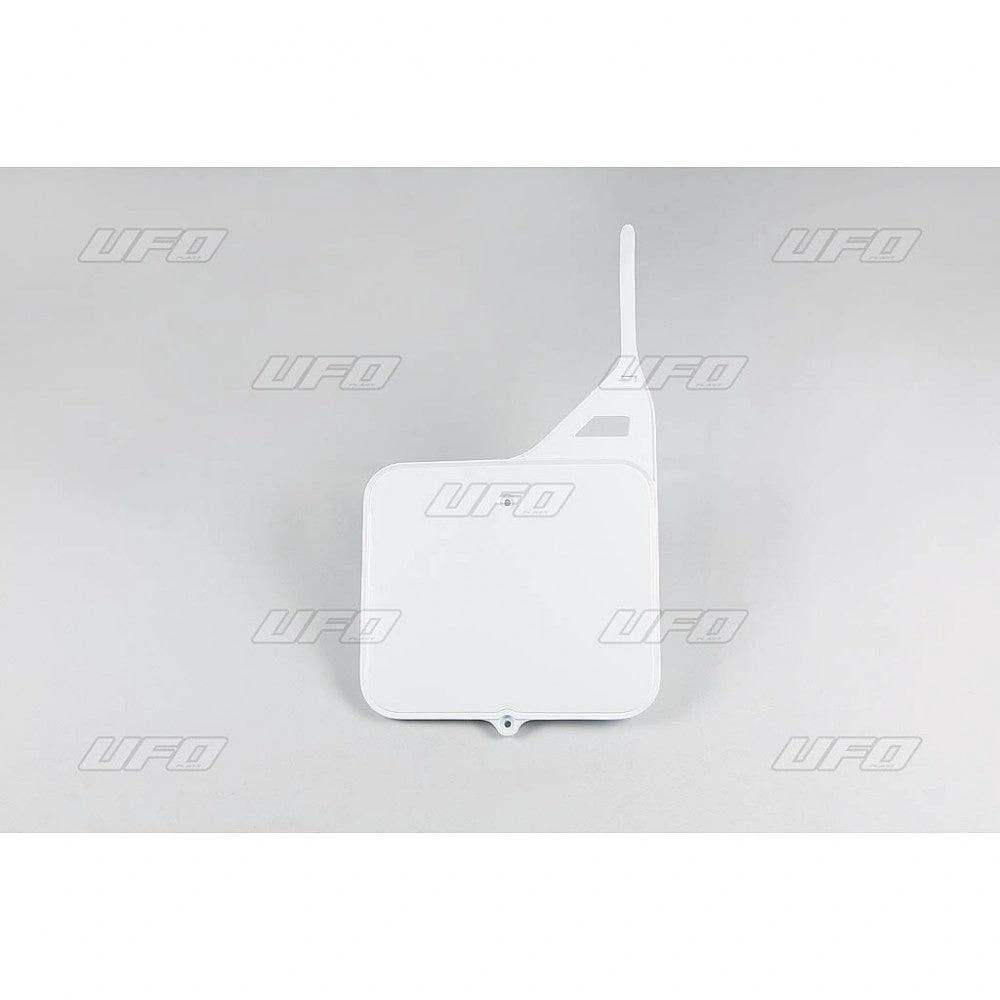 UFO weißes Vordernummernschild für Suzuki RM 125/250 87 - 95 - MxProStoreParts