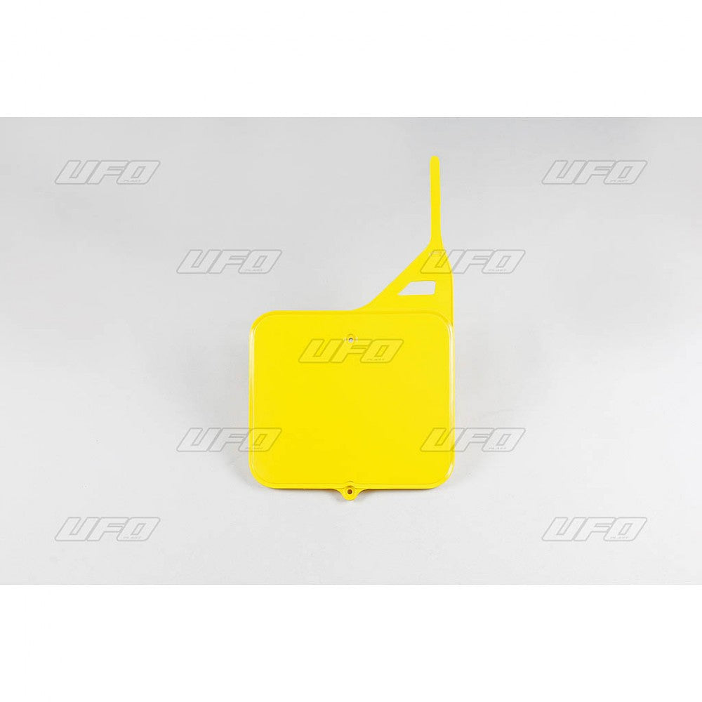 UFO voornummerplaat Geel Suzuki RM 125/250 87-95
