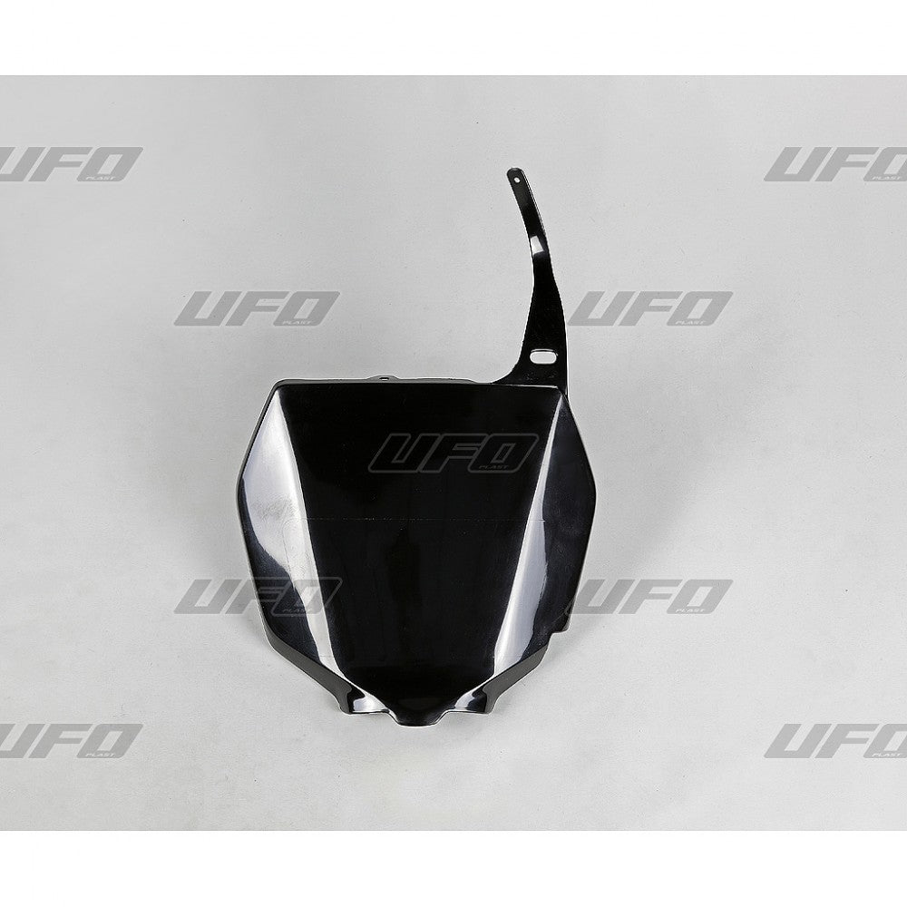 UFO voornummerplaat zwart Suzuki RM 125/250 01- & RM-Z 250 07-09 & RM-Z 450 05-07