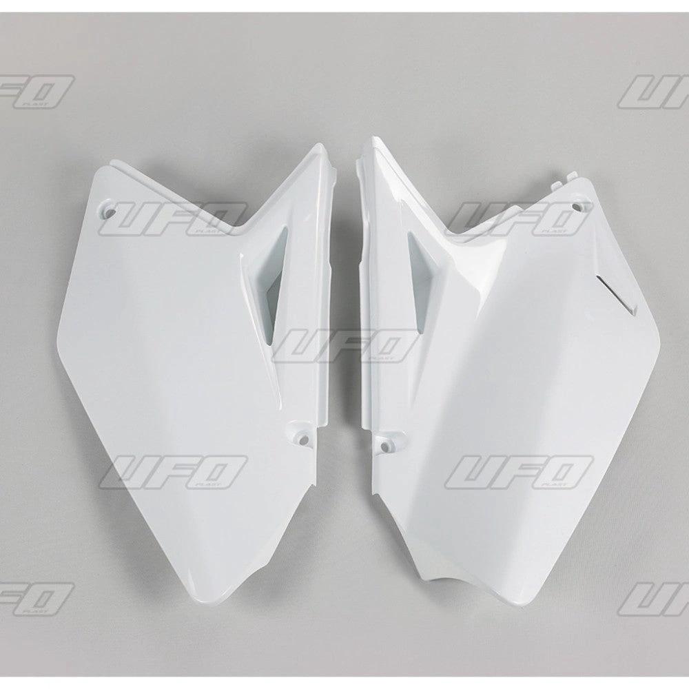 UFO Kennzeichenhalter Weiß Suzuki RM - Z 250 07 - 09 - MxProStoreParts