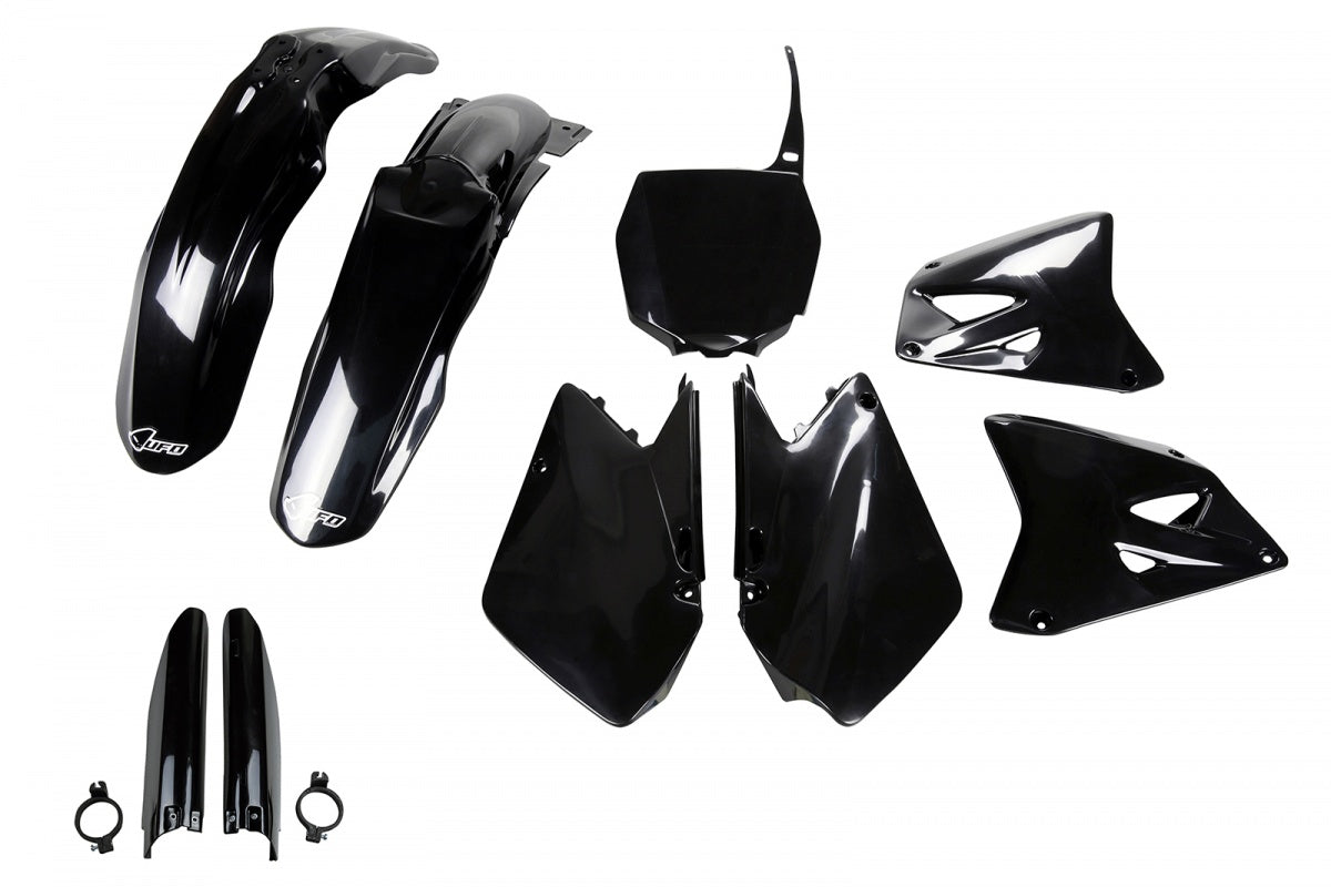 UFO plastic kit Zwart Suzuki RM 125/250 01-05 ( full kit )