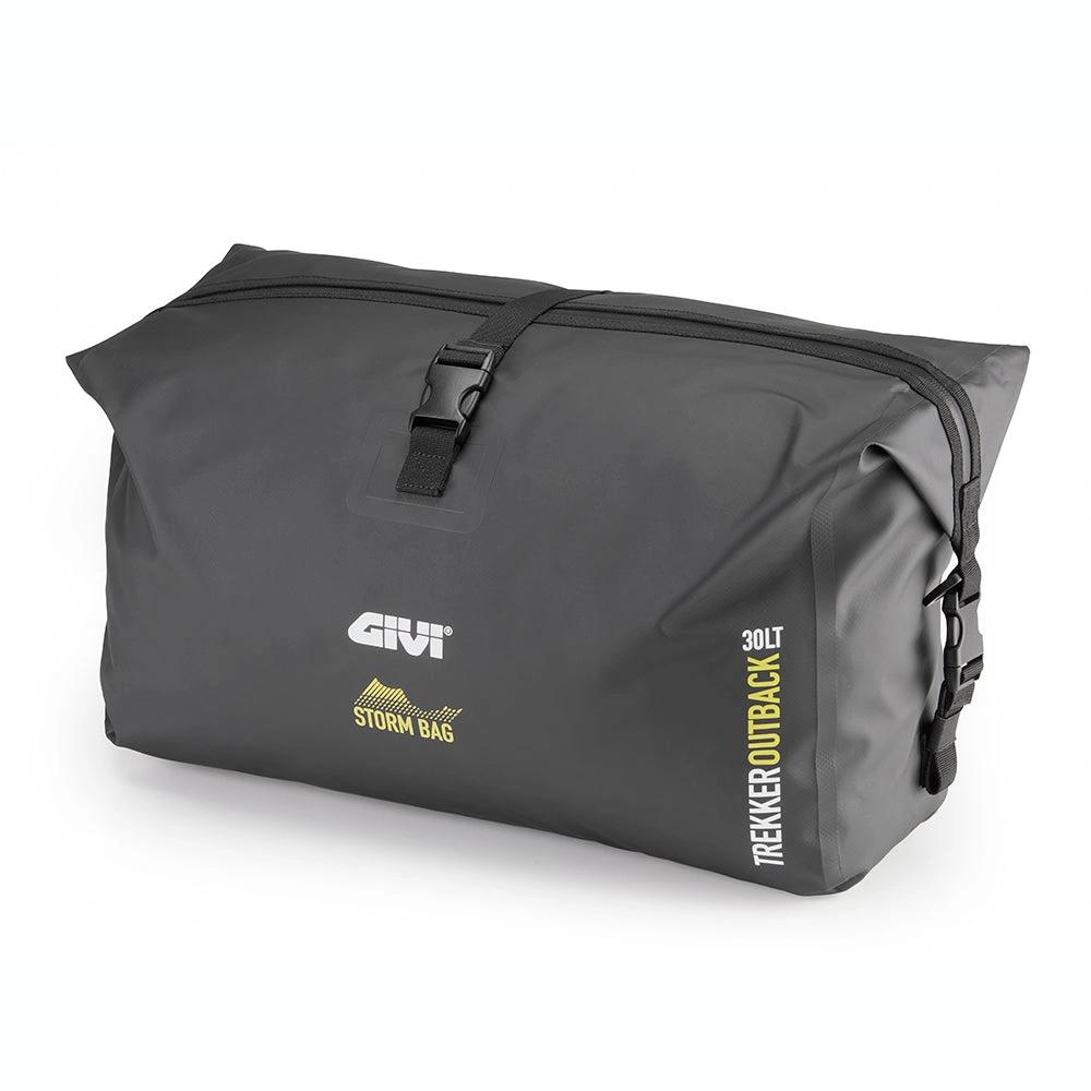 Givi Trekker Outback 30L storm bag, gray internal and extendable bag for Trekker EVO 33 cases with top buckle strap