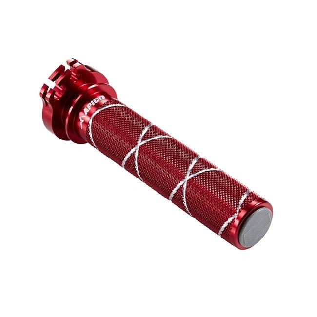 Apico Alu-Gasgriffrohr + Lager rot KTM SX 85 03 - 17 & SX/EXC 125 - 300 98 - 16 & Husqvarna TC 85 14 - 17 & TC 125/250 14 - 16 & TE 125 125 - 300 14 - 16 & Honda CR 125 - 500 89 - 07 & Beta RR 125 - 300 13 - MxProStoreParts