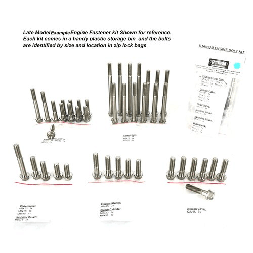 Splitstream crossblok titanium bouten KTM SX-F 350 2023-