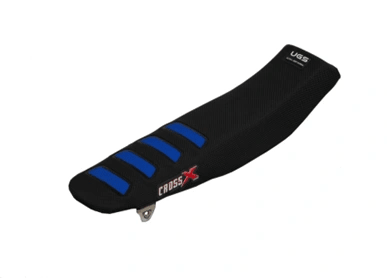 Cross X Zadelovertrek UGS Color Zwart met Wave Blauw Yamaha YZ 250F 2019 - 2023 & YZ 450F 2018 - 2022 & WR 250F 2020 - 2022 & WR 450F 2019 - 2022 - MxProStoreParts