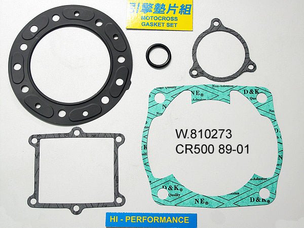 Aoki gasket set Honda CR 500R 1989-2001 - MxProStoreParts