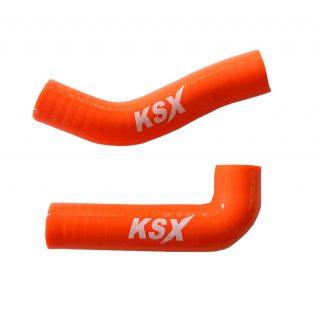 KSX radiator hoses Orange KTM SX 85 2018- & Husqvarna TC 85 2018-