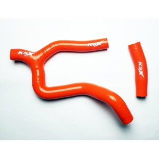 KSX radiator hoses Orange Husqvarna FC 250 19- & KTM SX-F 250 19-