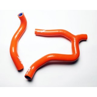 KSX radiator hoses Orange KTM SX-F 350 19- & Husqvarna FC 350 19-