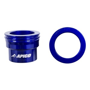 Apico Voorwiel afstandsbussen Blauw KTM SX/SXF 15- & EXC/EXC-F 16- ( voor originele naaf )