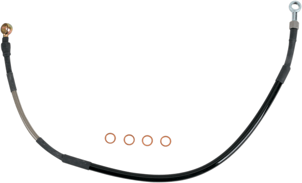 Venhill Heckbremsleitung Schwarz Yamaha YZ 125/250 1998 - 2002 & YZ 250F 2001 - 2002 & YZ 400F 1999 & YZ 426F 2000 - 2002 & WR 400F 1999 - 2000 & WR 426F 2001 - 2002 - MxProStoreParts