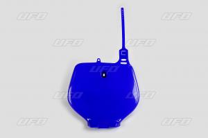 UFO front number plate Reflective Blue Yamaha YZ 125/250 92-99 & YZ 400F 98-99