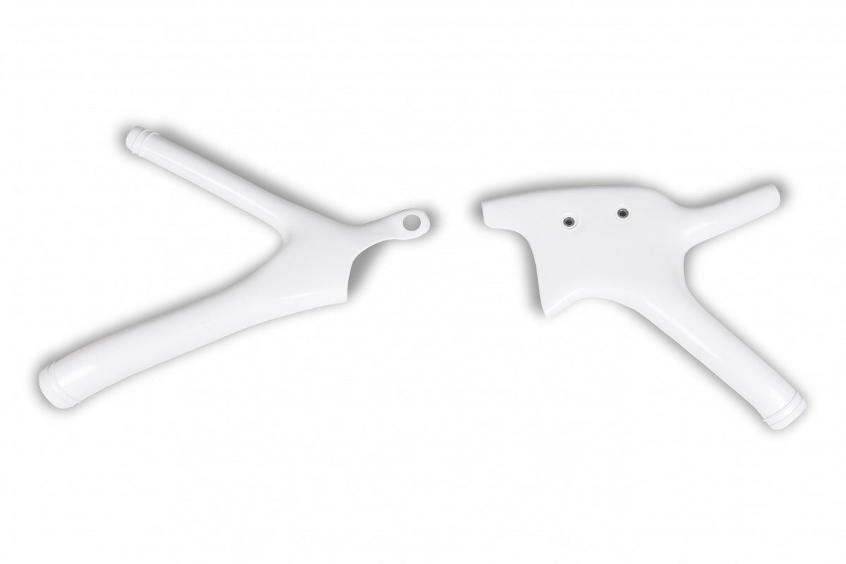 UFO frame beschermers Wit Yamaha YZ 125/250 1993-2001