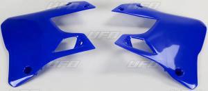 UFO Radiatorenkappen Blau für Yamaha YZ 125/250 96 - 01 - MxProStoreParts