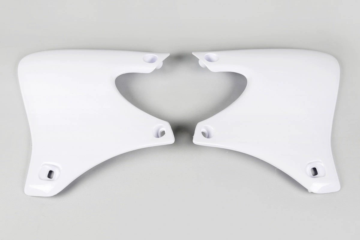 UFO Kühlerdeckeln weiß Yamaha YZ400F/WR400F/YZ426F/WR426F 2000 - 2002 - MxProStoreParts