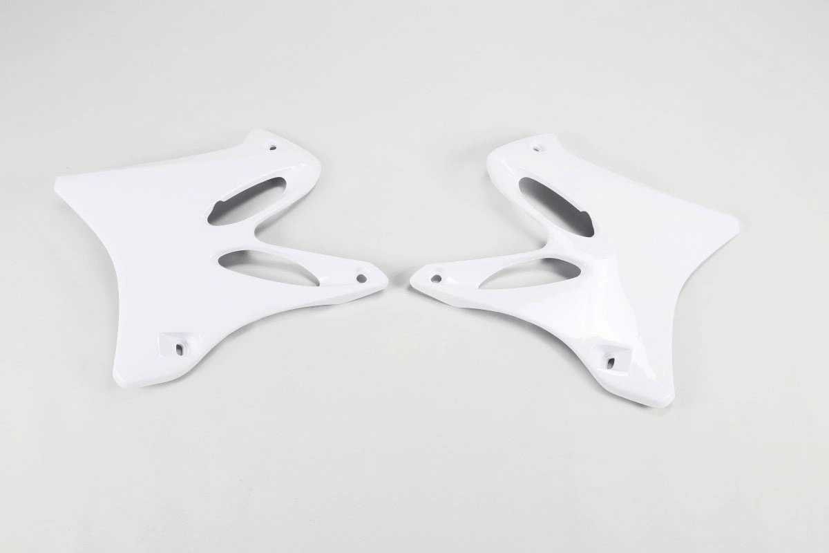 UFO Radiatorkappen Weiß Yamaha YZ 125/250 02 - 14 - MxProStoreParts