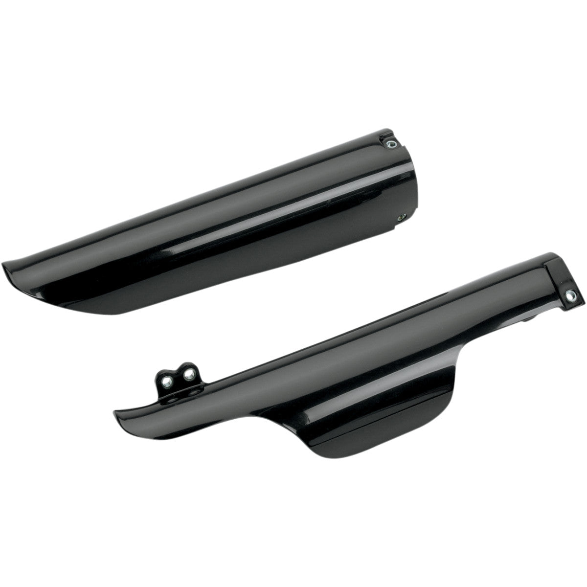 UFO voorvork beschermers zwart Yamaha YZ 125/250 05-07 & YZ 250F/450F 05-07