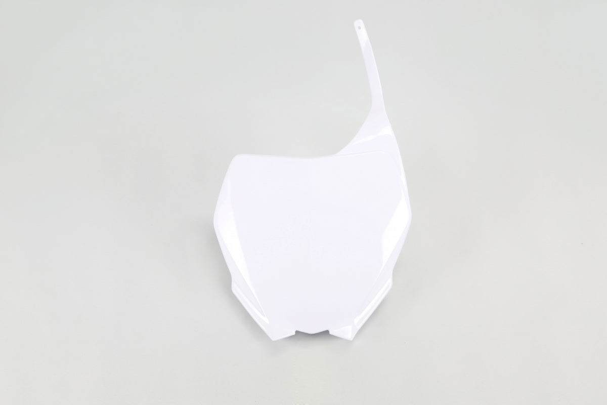 UFO front number plate White Yamaha YZ 125/250 06-14 & YZ 250F/450F 06-09