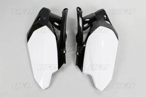 UFO Nummernschildhalter Weiß / Schwarz Yamaha YZ 450F 10 - 13 - MxProStoreParts