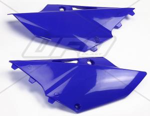UFO Side Number Plates Reflective Blue Yamaha YZ 125/250 2015-2021