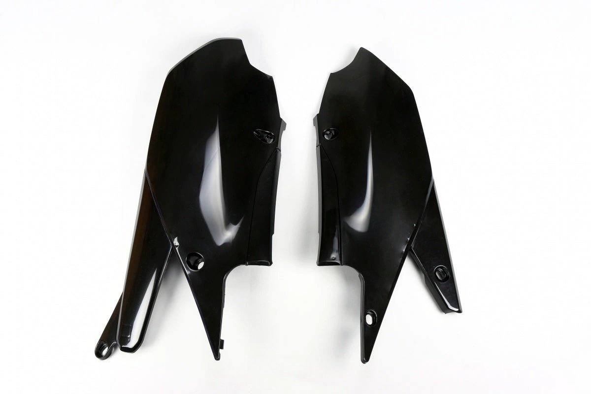 UFO Seitennummernschilder Schwarz Yamaha YZ 250F 19 - und WR 250F 20 - und YZ 450F 18 - und WR 450F 19 - MxProStoreParts