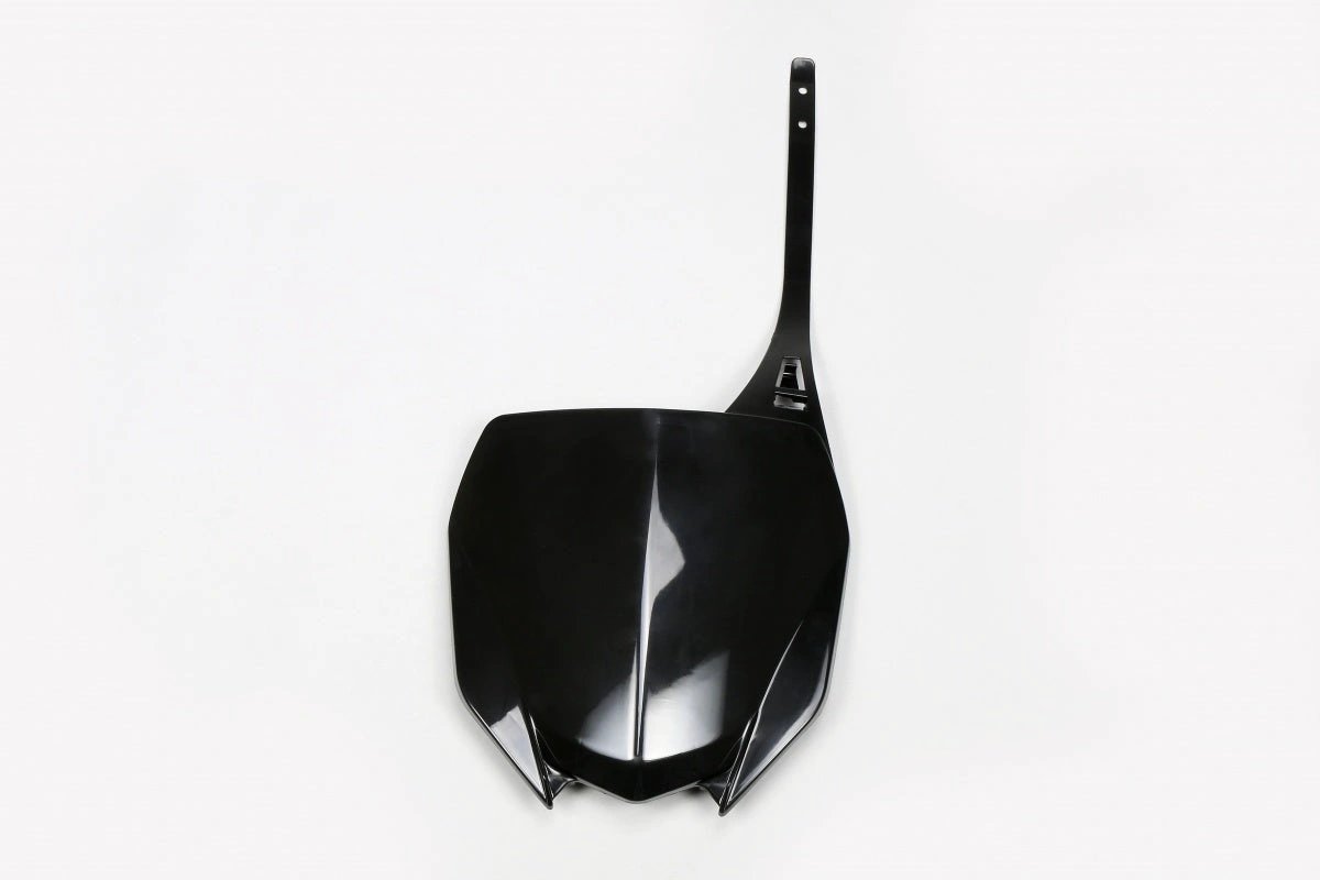 UFO Schwarz Vordernummernschild für Yamaha YZ 125/250 22 - & YZ 250F 19 - & YZ 450F 18 - MxProStoreParts