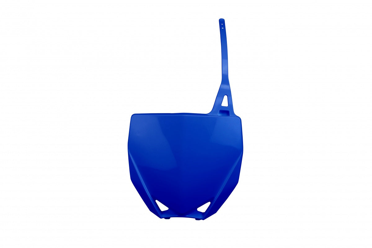 UFO-Nummernschild vorne, reflektierend, blau, Yamaha YZ 65 2019- & YZ 85 2015-