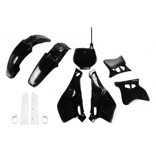 UFO-Kunststoffkit Schwarz Yamaha YZ 125/250 1993-1995 (komplettes Kit)