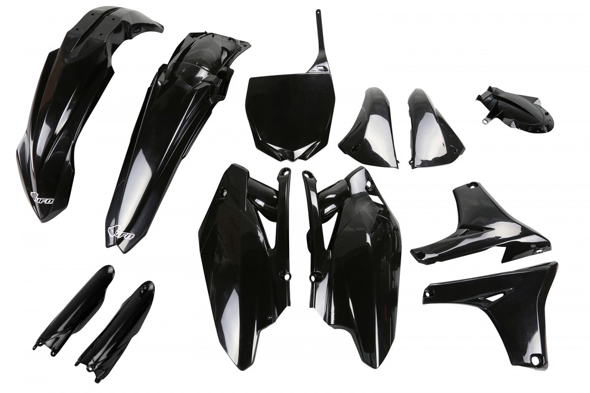 UFO plastic kit Zwart Yamaha YZ 450F 2011-2013 ( full kit )