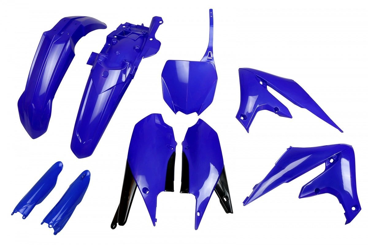 UFO Kunststoffkit Blau/OEM 2021/2022/2023 Yamaha YZ 250F 19 - 23 & YZ 450F 18 - 22 (Voll-Set) - MxProStoreParts