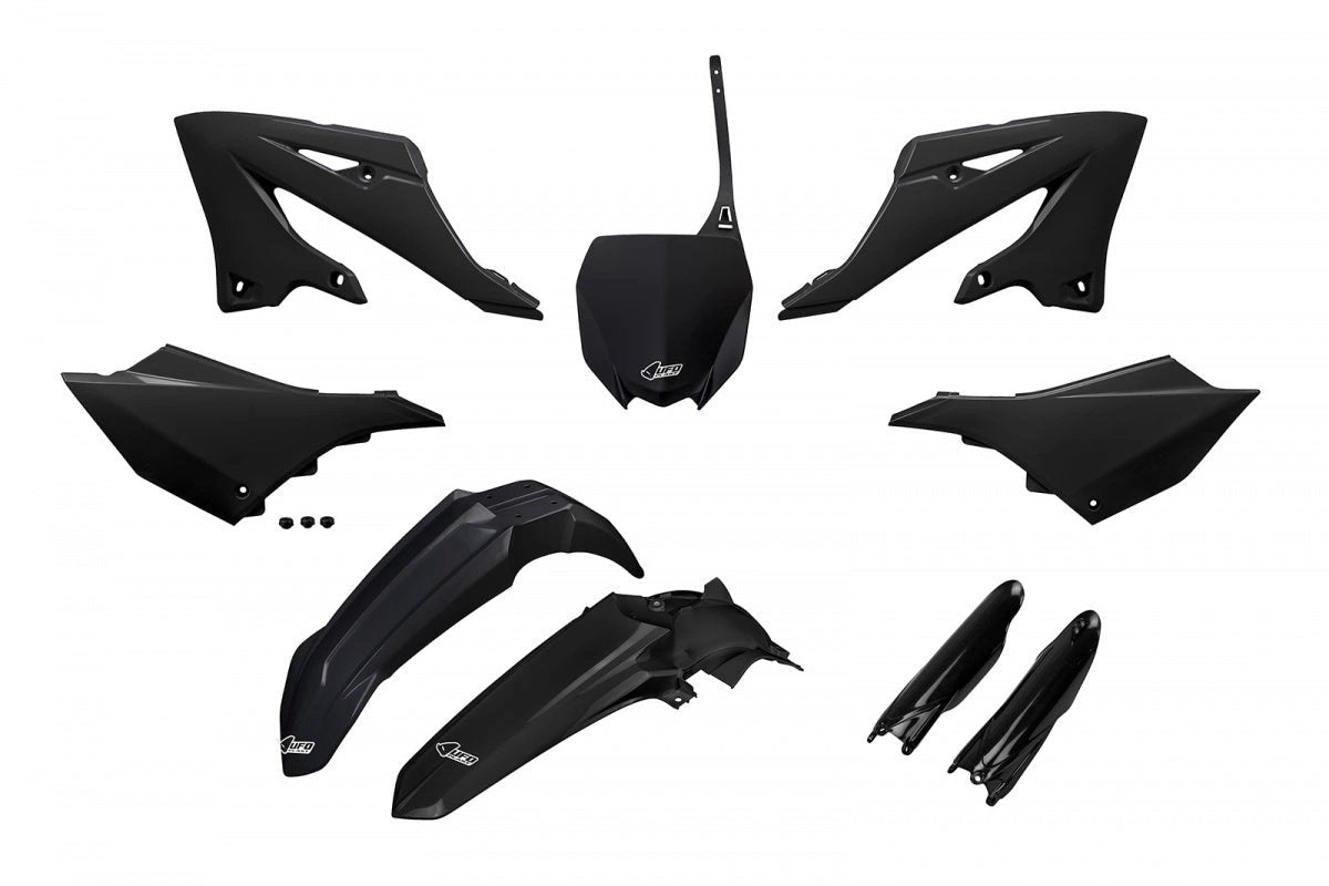 UFO plastic kit Zwart Yamaha YZ 125/250 2022 - ( full kit ) - MxProStoreParts