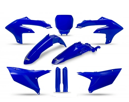 UFO Verkleidungskit Blaue Yamaha YZ 250F 2024 – und YZ 450F 2023 (vollständiges Kit) – MxProStoreParts