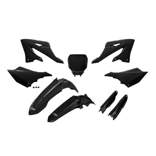 UFO plastic kit Zwart Yamaha YZ 125/250 2022- ( restyle yzf ) - MxProStoreParts