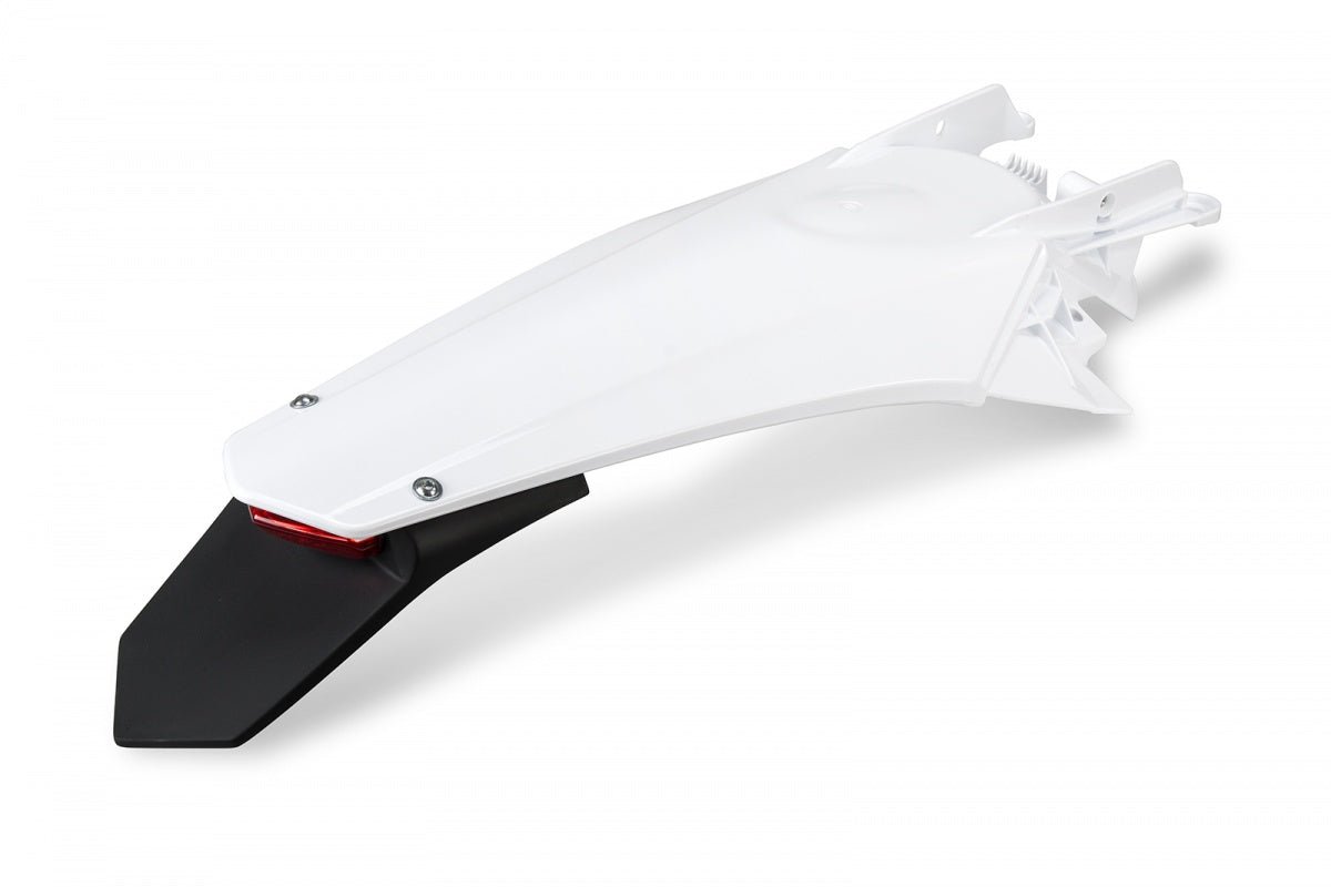 UFO Guardabarros Trasero Enduro LED GasGas EC/EC-F 2021-23 Blanco 041 - MxProStoreParts