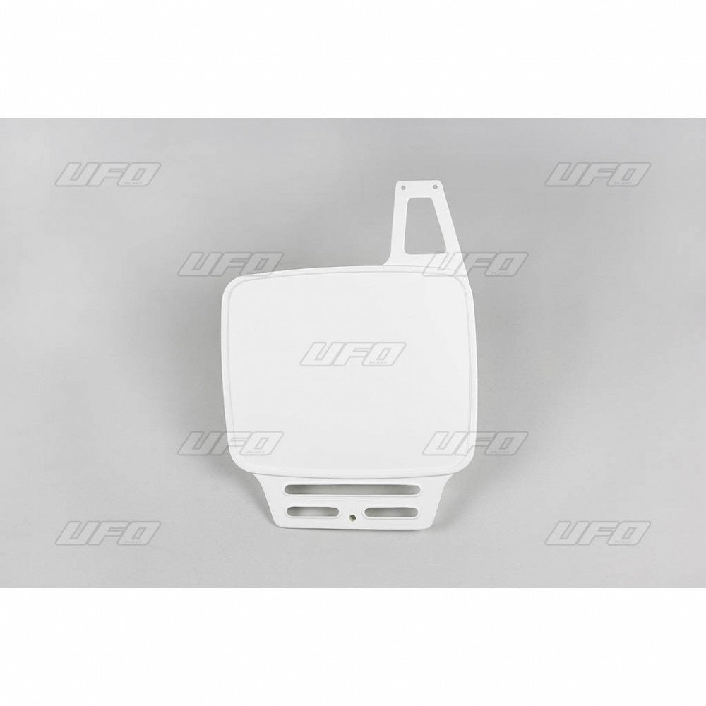 UFO Vintage nummerplaat voor 1979–1989 – wit - MxProStoreParts