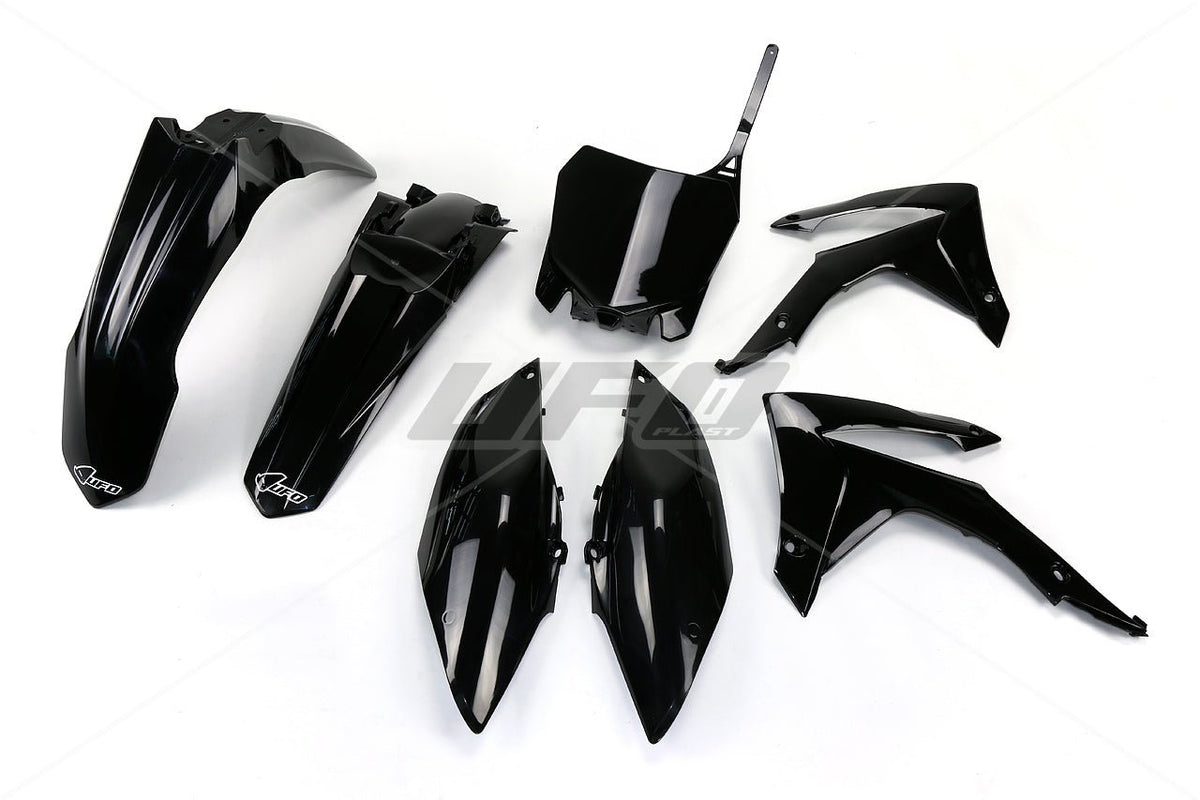 Kit de plástico UFO de 5 piezas Negro CRF450 13-16 CRF250 14- - MxProStoreParts