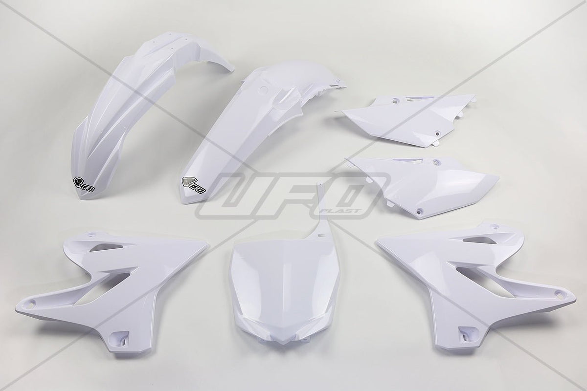 UFO Kit en plastique 5 pièces Blanc YZ125/250 15-21 - MxProStoreParts