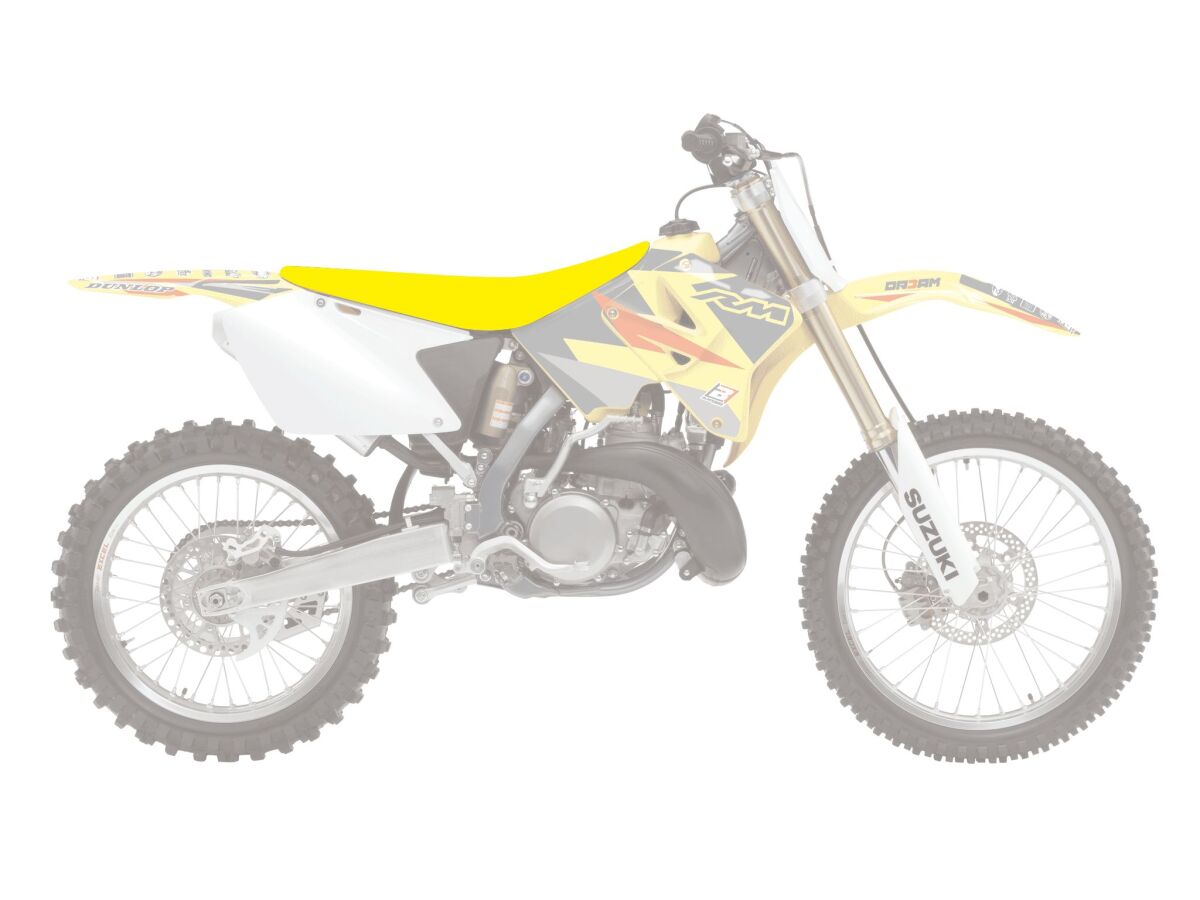 BLACKBIRD RACING Pyramid zadelhoes geel — voor o.a. SUZUKI RM 125 (2001–2012) - MxProStoreParts