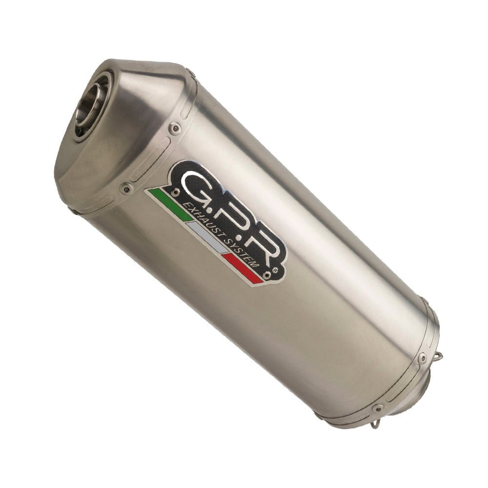 GPR Suzuki Drz 400 - E 2000/07 EC-Approv. slip-on exhaust Satinox – S.40.SAT - MxProStoreParts