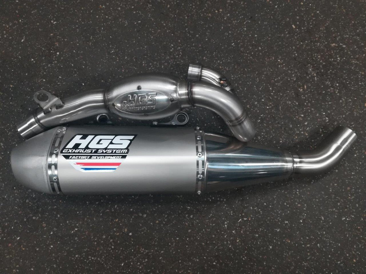 HGS Exhaust system 4T Enduro Complete EXC350F 17-19 HVA FE350 17-19 - MxProStoreParts