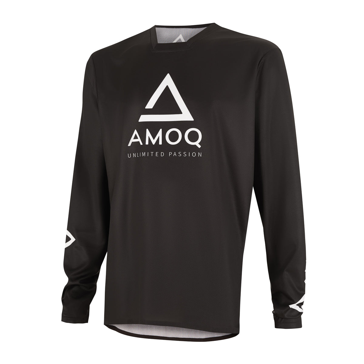 AMOQ Ascent Comp crossshirt zwart-wit