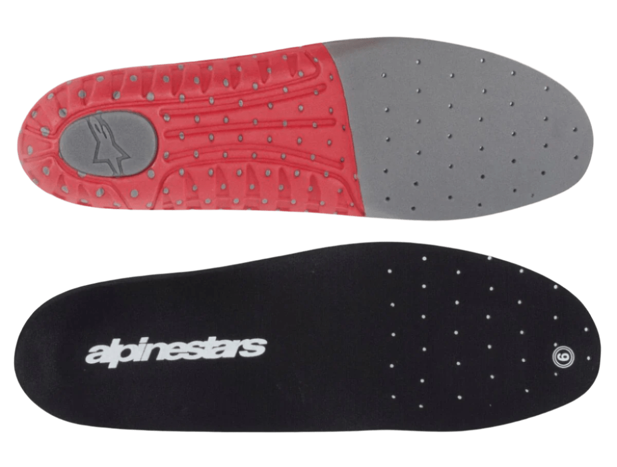 Alpinestars Plantilla Tech 7 – Gris oscuro rojo - MxProStoreParts