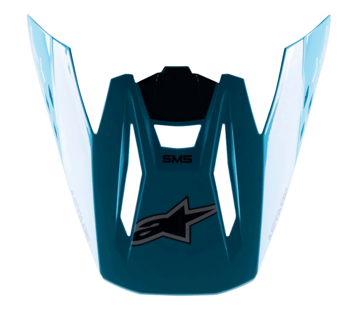 Alpinestars S-M5 Speed Vizier – Bleu clair noir brillant - MxProStoreParts