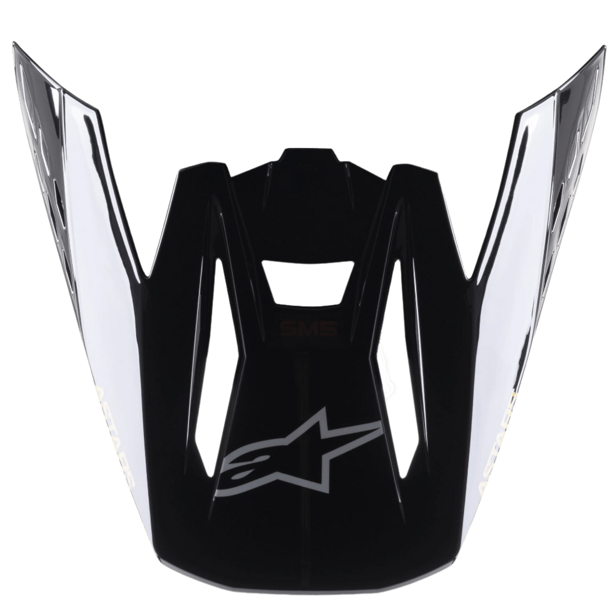 Alpinestars S-M5 Venture Vizier – Noir brillant - MxProStoreParts