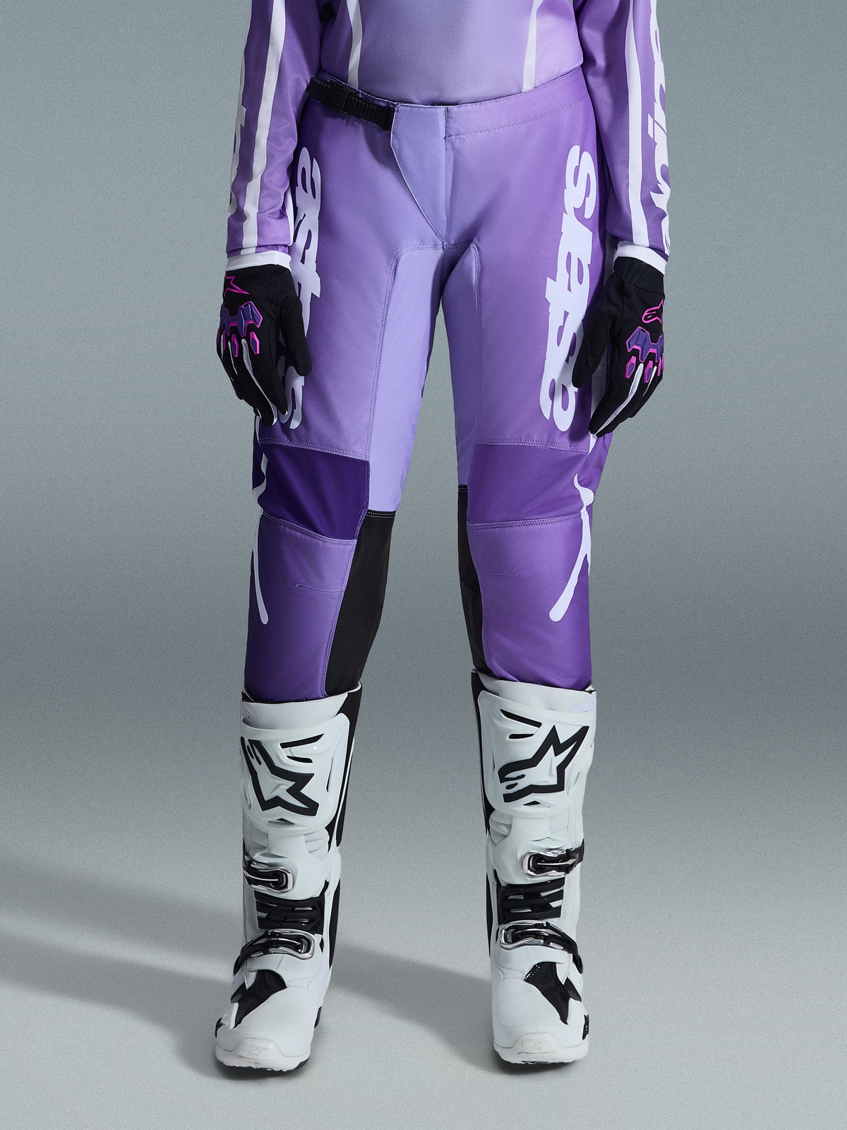 Alpinestars Stella Fluid Apex Broek 2026 – Violet wit - MxProStoreParts