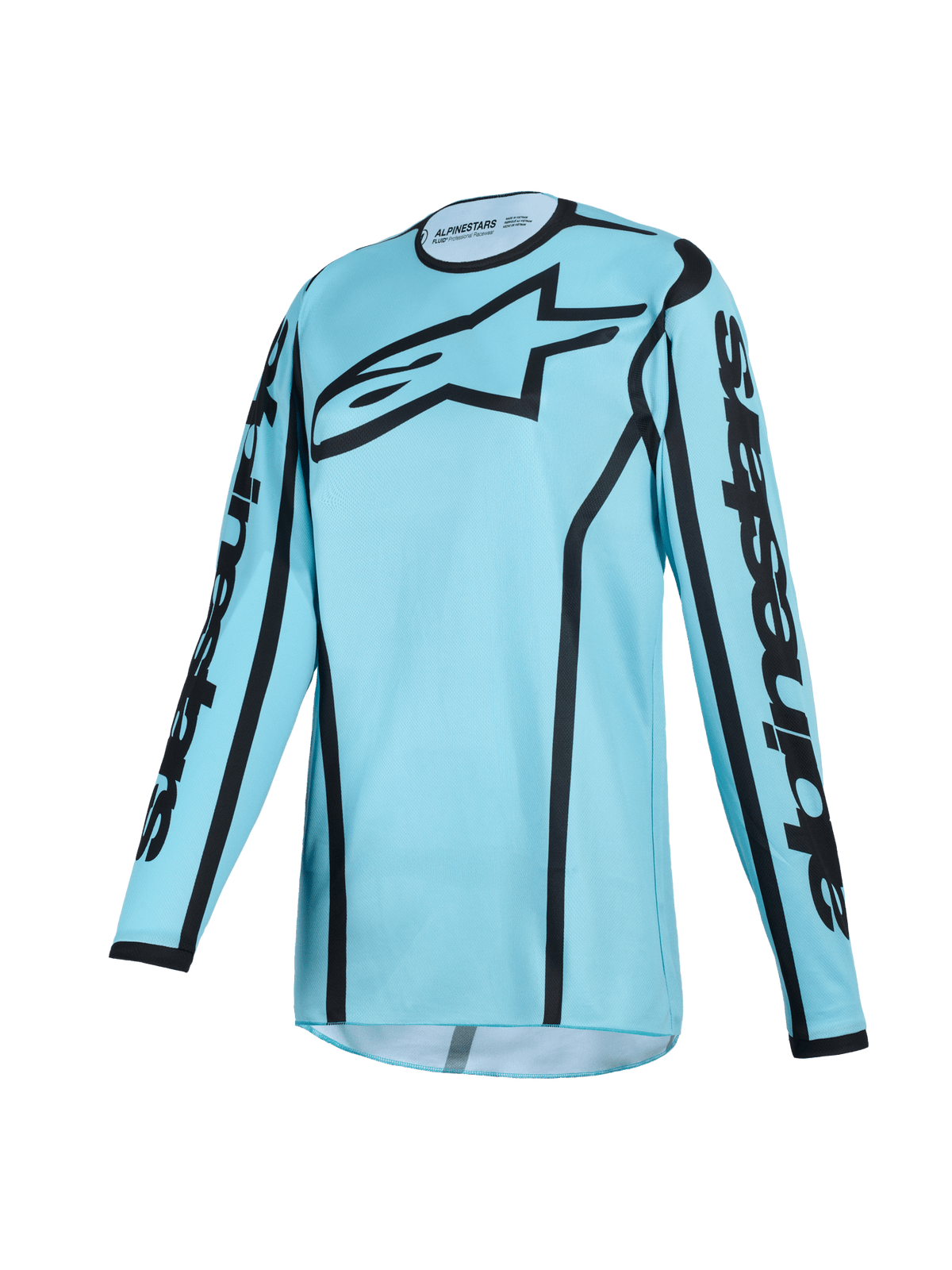 Alpinestars Stella Fluid Apex Jersey 2026 – Tropical zwart - MxProStoreParts