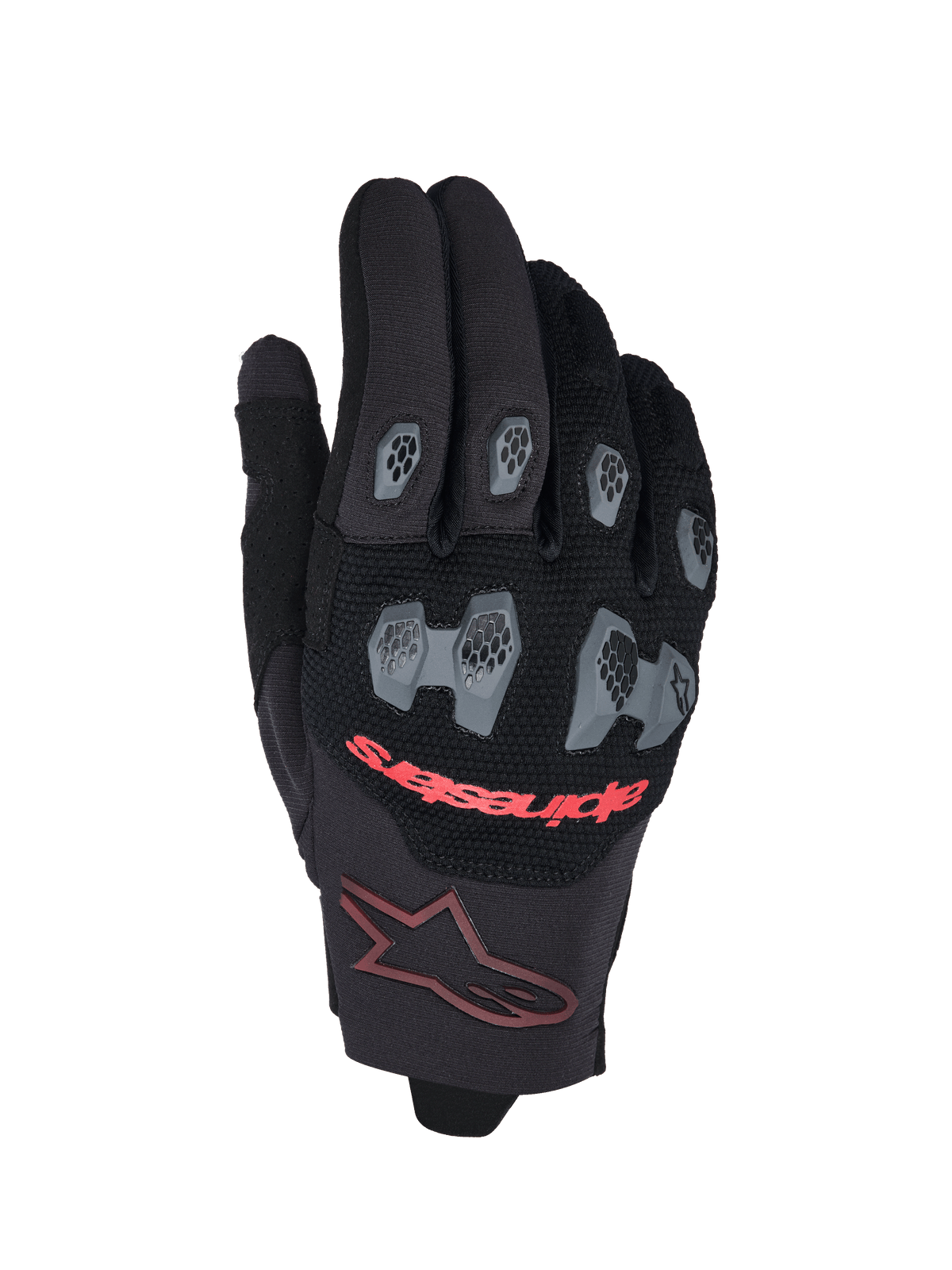 Alpinestars Pro-Dura Handschoenen 2026 – Zwart bright rood